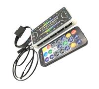 Hub Argb per Computer Multiporta per Ventole e Strisce LED | Controllo Musica e Ritmo Luce, ABS Nero, Fino a Dieci Ventole, Doppia Striscia LED