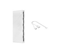 Hub ARGB/PWM Dual 10 Porte di Espansione Controller ARGB 2 In 1 Adattatore HUB Ventola per Ventola Case Bianco