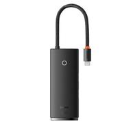 Hub Baseus 5 porte USB 3.2 Gen 1 4K HDMI modello WKQX040001 Nero