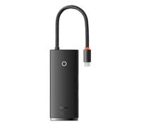 Hub Baseus OS Lite 6-Port (Type-C to HDMI+USB3.0 * 2+PD+SD/TF) (black