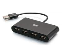 C2G 4-Port USB-A 3.0 Hub, SuperSpeed 5Gb Data Hub for Dell, Surface Pro, XPS, Ma