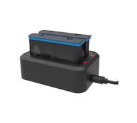 Hub Caricabatteria 2 In 1, Adattatore di Alimentazione 5V3A per Action Cam, Ricarica Efficiente con Porta di Connessione USB di Tipo C