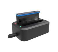 Hub Caricabatteria 2 In 1, Adattatore di Alimentazione 5V3A per Action Cam, Ricarica Efficiente con Porta di Connessione USB di Tipo C