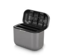 Hub caricabatterie veloce per Insta360 X3, scatola di ricarica della batteria con slot per schede SD Misro, stazione di ricarica rapida portatile a 2 canali (batteria non inclusa)