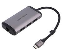 Hub CNCHB USB 3.0 grigio Numero di porte: 6 Standard: Power Delivery VENTION