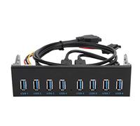 Hub del Pannello Frontale USB3.0, Adattatore del Pannello Frontale di Estensione del Drive Ottico Dell'hub USB3.0 19PIN per PC Computer