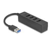 Hub Delock 4 porte 5 Gbit/s USB 3.2 Gen 1 modello 64350 LED blu