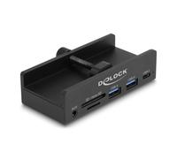 Hub Delock 5 porte 5000 Mbit/s modello 64285 con lettore SD e MicroSD