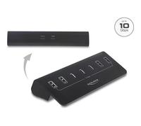 Hub Delock 7 porte 10 Gbps modello 64283 con alimentazione attiva