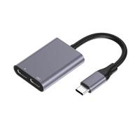 Hub di collegamento per occhiali con ricarica rapida e USB e due interfacce per smartphone e tablet