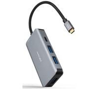 Hub di docking Nanocable 5 in 1 da USB-C a USB 3.2/USB-C/USB-C PD