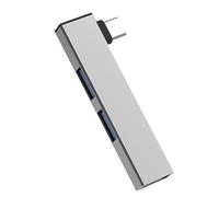 Hub di espansione per porta flash drive, adattatore per computer, splitter desktop, connettore docking, dispositivo di sincronizzazione dati, interfaccia rapida da 5 Gbps. Hub per studi, AR