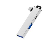 Hub di espansione USB C di tipo C con design a foro appeso per un facile trasporto e ampia capacità di compatibilità, adattatore in lega di alluminio