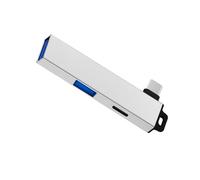 Hub di espansione USB C di tipo C con design a foro appeso per un facile trasporto e ampia capacità di compatibilità, adattatore in lega di alluminio