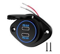 Hub Di Potenza 'auto - Modulo Di Input Del Punto Di Energia Marina, Plug Di Origine Mobile | Interfaccia Di Connessione Porta Veicolo Tablet Yacht, Alimentazione Impermeabile Per La Soluzione Di R