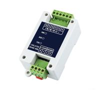 Hub di rete RS485 256kbps Auto-adattivo RS485 Hub di rete 256kbps | Espansione da 1 a 2 porte, circuito opto-isolato, impedisce il segnale, montaggio su guida DIN, uso industriale
