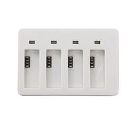 Hub di ricarica 4 in 1 per caricabatterie multi-batteria Tello Batteria Drone USB Intelligent Quick Charging-Station Quad Charger Hub