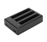 Hub di ricarica a 3 slot per Insta 360 X3 con cavo USB-C