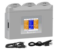Hub di ricarica a due vie per DJI NEO, caricatore rapido per 3 batterie Digital Battery Manager stazione di ricarica compatibile con Neo Intelligent Flight Battery (senza batteria)