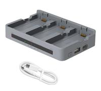 Hub di ricarica batteria per DJI Neo 2, caricatore rapido portatile Caricabatteria bidirezionale con funzione di ricarica e conservazione drone per DJI Neo 2