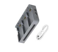 Hub di ricarica compatto della batteria con protezioni da surriscaldamento, perfetto per gli appassionati di volo all'aperto dispositivo di misurazione a LED