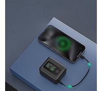 Hub di Ricarica Portatile 27W per Insta 360 X5 con Indicatori LED Batteria