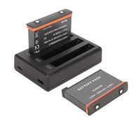 Hub di Ricarica Rapida per X3, Caricabatteria a 3 Canali per X3, con Due Batterie da 3,85 V 1800 MAh 6,9 Wh