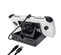 Hub di supporto di raffreddamento regolabile 6 in 1/4 in 1 Dock per ROG Ally PD60W Fast Charge