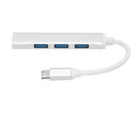 Hub di Tipo C, 4 in 1 da Tipo C a 4 Porte Docking Station USB OTG HUB Splitter Adattatore Multiporta, Splitter Multifunzione Portatile Docking Station