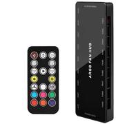 Hub di ventola RGB PWM per PC ventola,8 connettori PWM+8 connettori ARGB