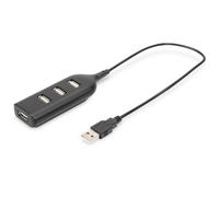 Hub 4 Porte Usb 2.0 Digitus Con Cavo
