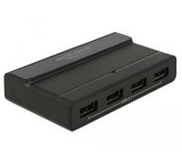 DeLOCK 64053 hub di interfaccia USB 3.2 Gen 2 (3.1 Gen 2) Type-C 10000 Mbit/s Nero
