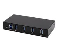 Hub Exsys 4 porte 5 Gbps modello EX-11234HMS-2 montaggio flessibile e protezione ESD