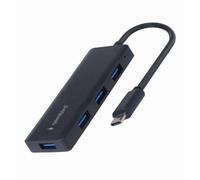 Gembird Hub USB Tipo-C UHB-CM-U3P4-02 4 porte USB 3.1 Gen 1 Nero Plug & Play
