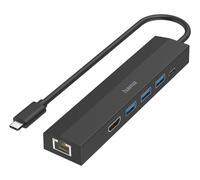 Hub Usb-C , Multiporta, 6 Porte, 3 Usb-A , HDMI™, Lan / Ethernet