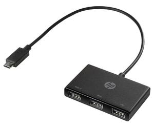 Hub HP USB-C a 3X USB Z6A00A hub USB multiporta MULTIPRESA SDOPPIATORE CIABATTA
