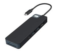 Hub Hyper 6 porte 5Gbps modello HD4102BKGL USB-C HDMI 100W PD Card Reader