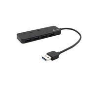 HUB I-TEC i-tec U3CHARGEHUB4 - 4 Porte USB 3.0 Type-A Hub Nero, Design Compatto e Portatile