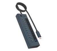 Hub ICY BOX 10 porte 10 Gbit/s IB-HUB1450-C31 alluminio antracite 20W
