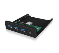 Hub ICY BOX 4 porte USB 3.2 Gen 1 modello IB-HUB1418-i3 hot-swap frontale