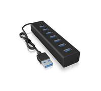 Hub ICY BOX 7 porte 5 Gbps USB 3.2 Gen 1 IB-HUB1700-U3 Alluminio