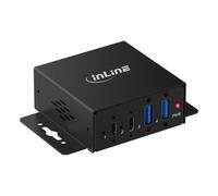 Hub InLine 4 porte 5 Gb/s USB 3.2 Gen 1 modello 35396H metallo nero
