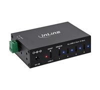 Hub InLine 4 porte USB-C 5 Gb/s modello 35396D con adattatore AC