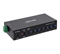 Hub InLine 7 porte 5 Gbps USB-C modello 35396E con ricarica 48 W