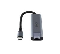 Lindy - Hub USB 3.2 Gen 2 Tipo C e Gigabit Ethernet