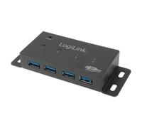 Hub LogiLink 4 porte 5000 Mbit/s USB 3.2 Gen 1 modello UA0149 grigio