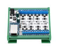 Hub modulo con protezione sovratensioni TVS - velocità baud regolabile 1200 a 230400BPS - compatibile con dispositivi - parità configurabile pari dispari (Hub Module with Housing)