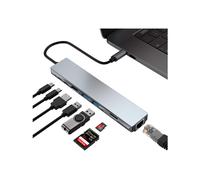 Hub multifunzione professionale, hub USB 3.1 Type-C per un'integrazione perfetta dei dispositivi e un trasferimento dati veloce, docking station USB