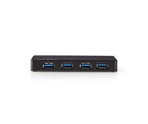 HUB MULTIPORTA USB 4 PORTE USB 3.0 GEN1 IN 5V DC 3.5A OUT 5V DC 0.9A 2.5W NEDIS