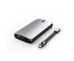 Hub multiporto USB-C 100W PD HDMI 4K Plug and Play On-The-Go - Nouvo